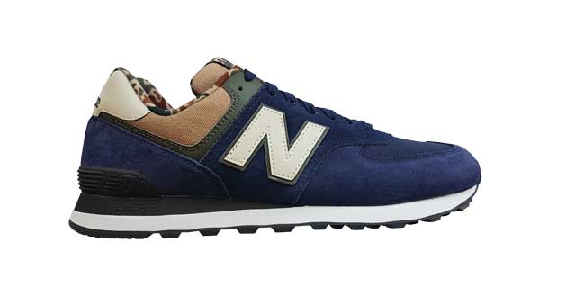 574 ICONIC NEW BALANCE: speciale texture camouflage
